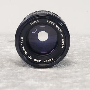 Canon Lens FD 100mm 1:2.8 film Camera Lens